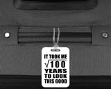 10th Birthday Took Square Root of 100 Years To Look Good - Luggage Bag Tag