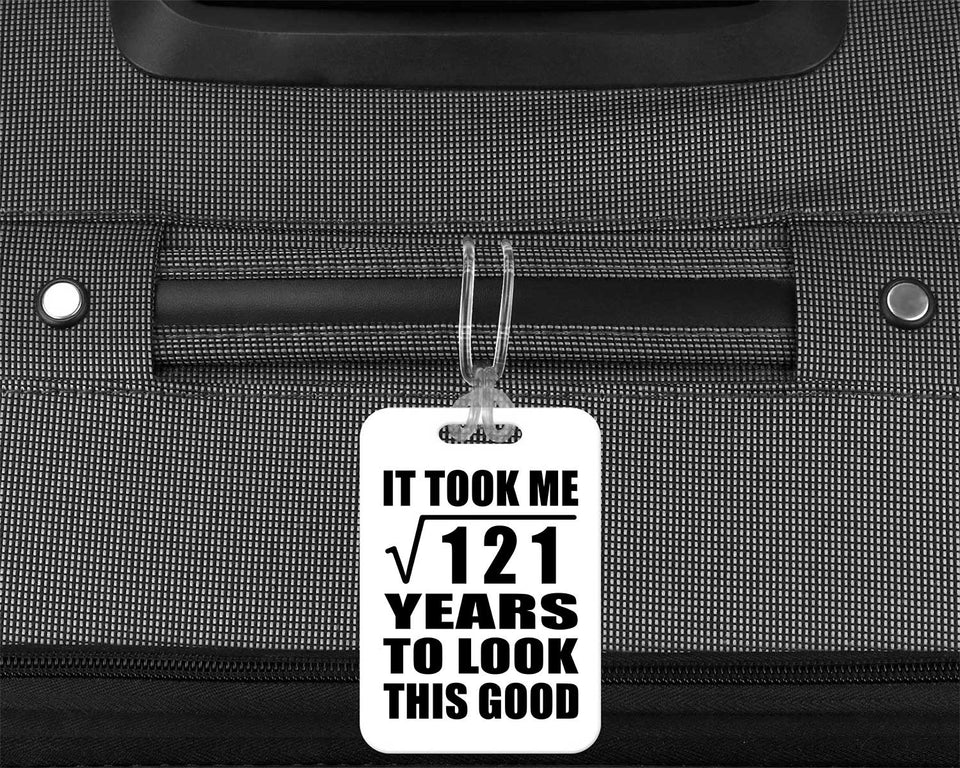 11th Birthday Took Square Root of 121 Years To Look Good - Luggage Bag Tag