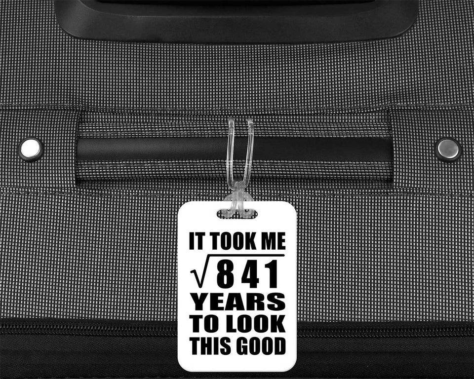 29th Birthday Took Square Root of 841 Years To Look Good - Luggage Bag Tag
