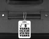 3rd Anniversary Square Root of 9 Years Still In Love - Luggage Bag Tag