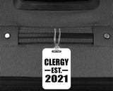 Clergy Established EST. 2021 - Luggage Bag Tag