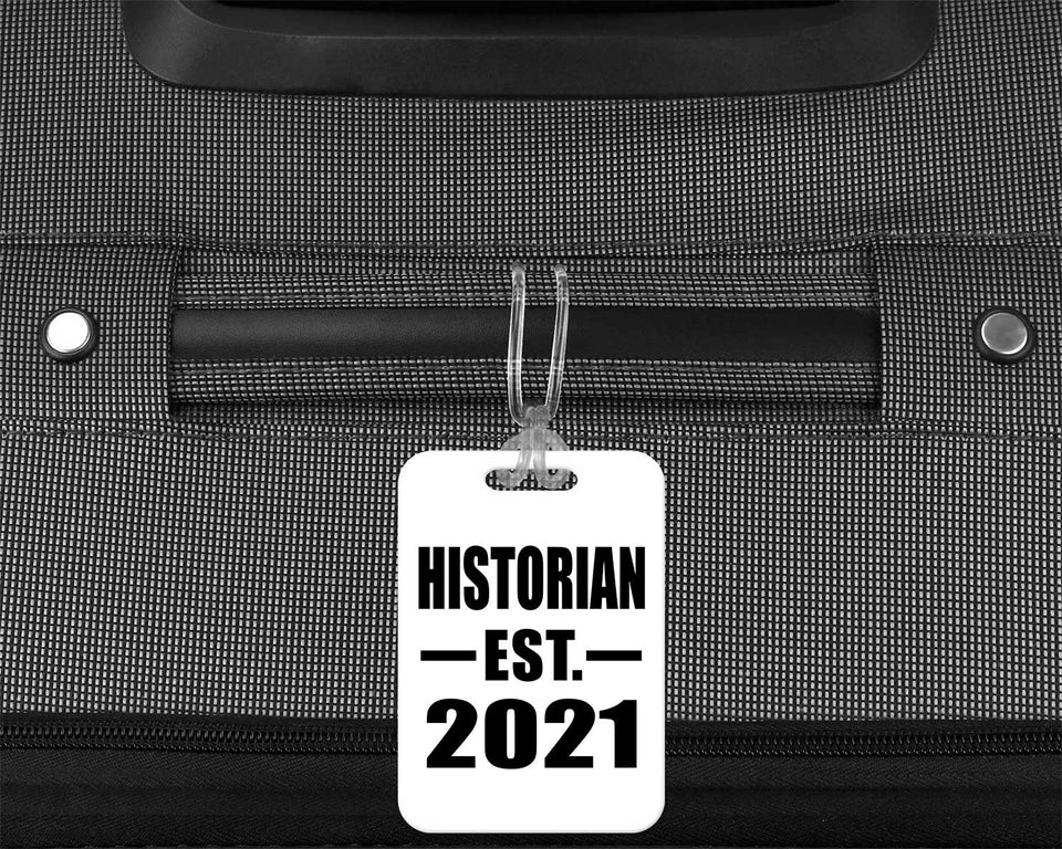 Historian Established EST. 2021 - Luggage Bag Tag