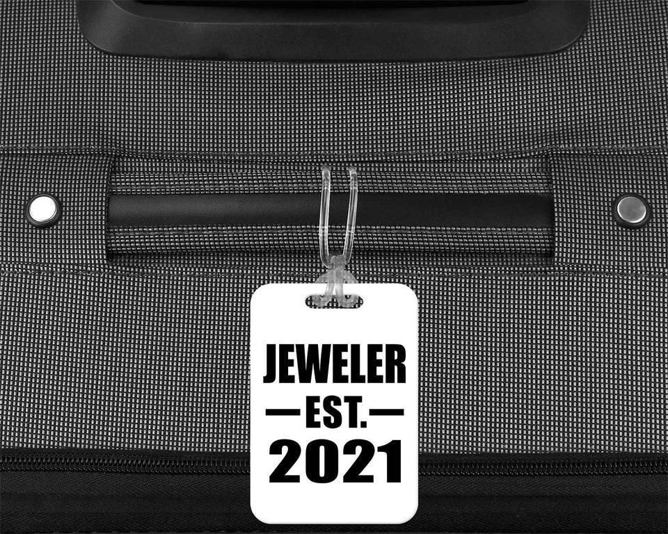 Jeweler Established EST. 2021 - Luggage Bag Tag