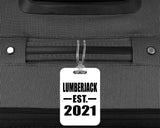 Lumberjack Established EST. 2021 - Luggage Bag Tag