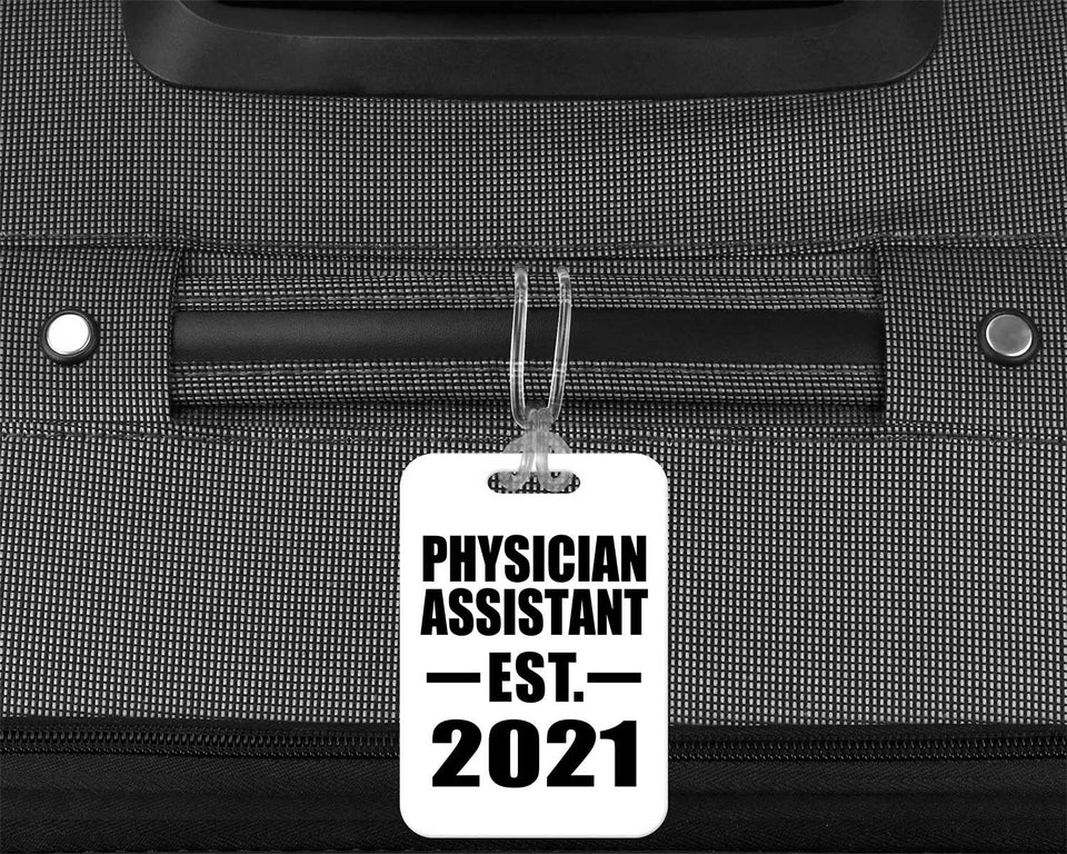Physician Assistant Established EST. 2021 - Luggage Bag Tag