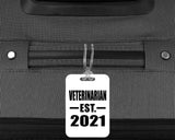 Veterinarian Established EST. 2021 - Luggage Bag Tag
