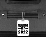 Accountant Established EST. 2022 - Luggage Bag Tag