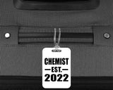 Chemist Established EST. 2022 - Luggage Bag Tag