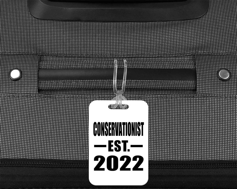 Conservationist Established EST. 2022 - Luggage Bag Tag
