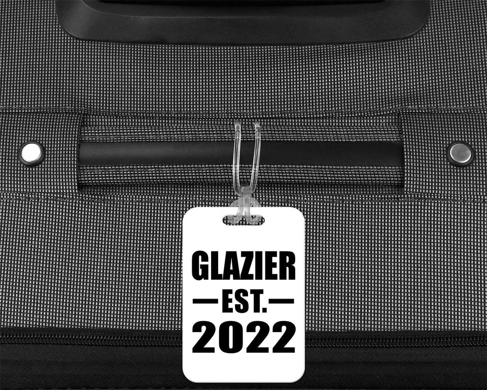 Glazier Established EST. 2022 - Luggage Bag Tag