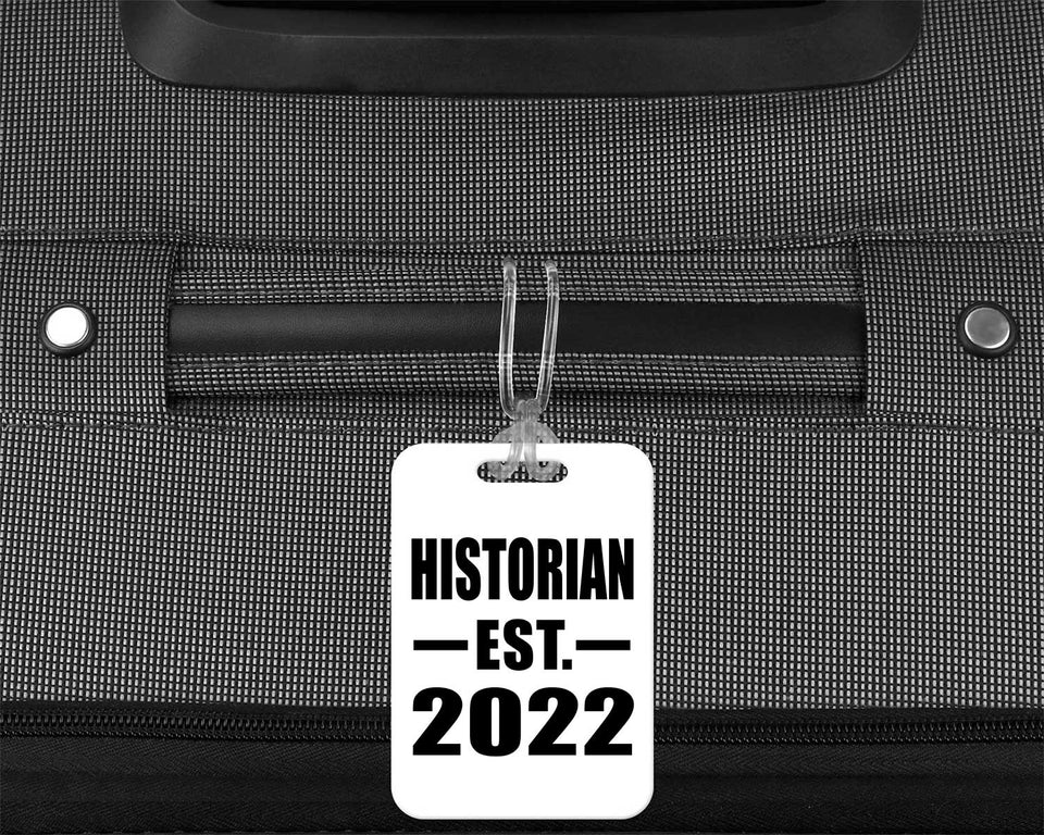 Historian Established EST. 2022 - Luggage Bag Tag
