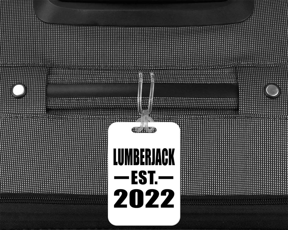 Lumberjack Established EST. 2022 - Luggage Bag Tag