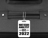 Market Research Analyst Established EST. 2022 - Luggage Bag Tag