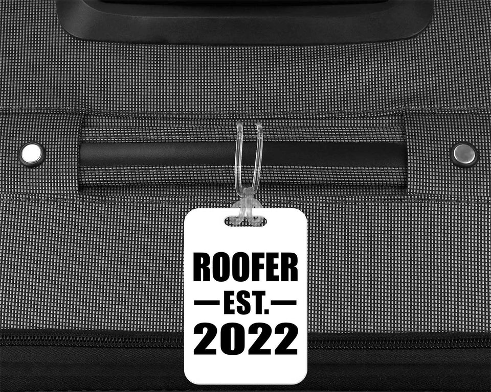 Roofer Established EST. 2022 - Luggage Bag Tag