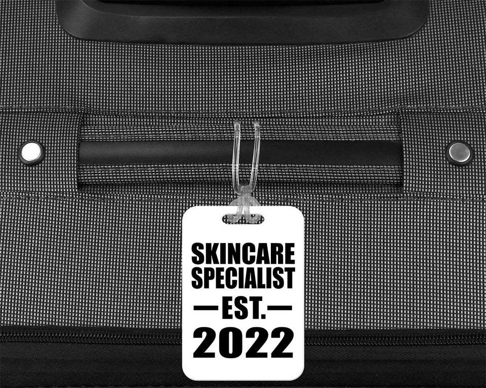 Skincare Specialist Established EST. 2022 - Luggage Bag Tag