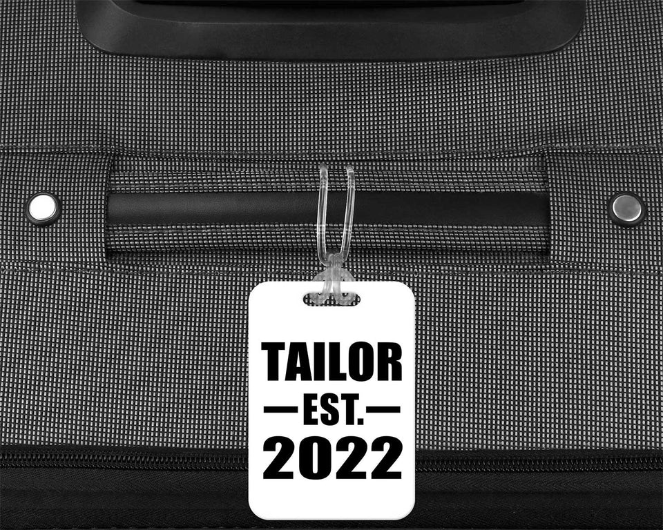Tailor Established EST. 2022 - Luggage Bag Tag
