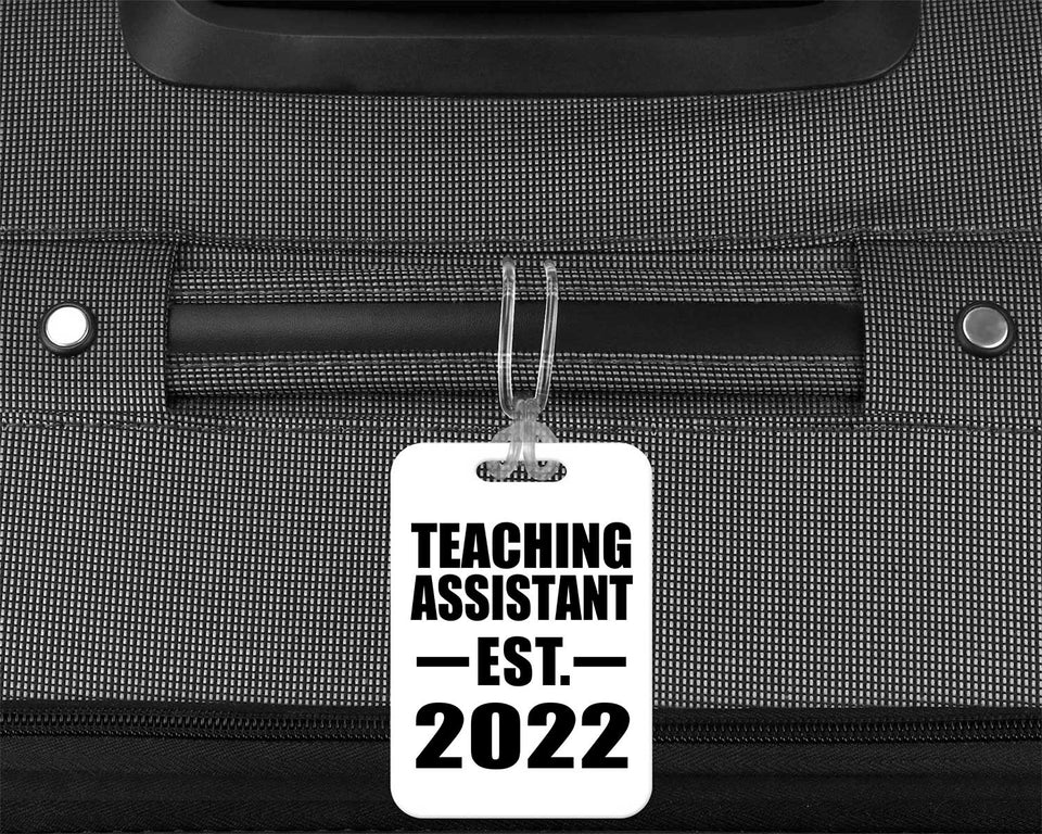 Teaching Assistant Established EST. 2022 - Luggage Bag Tag