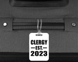 Clergy Established EST. 2023 - Luggage Bag Tag