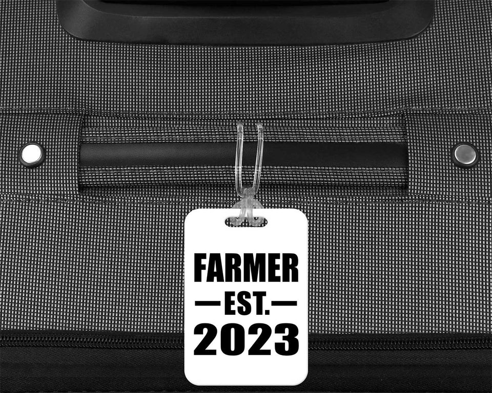 Farmer Established EST. 2023 - Luggage Bag Tag