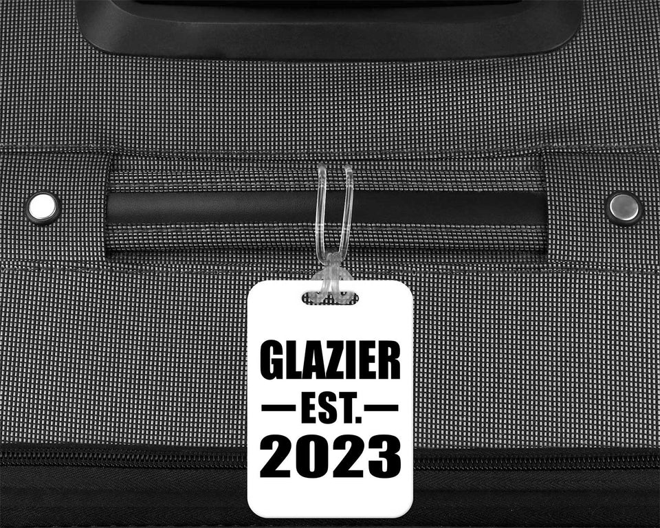 Glazier Established EST. 2023 - Luggage Bag Tag