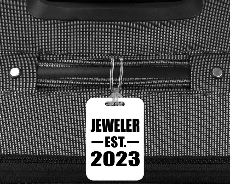 Jeweler Established EST. 2023 - Luggage Bag Tag