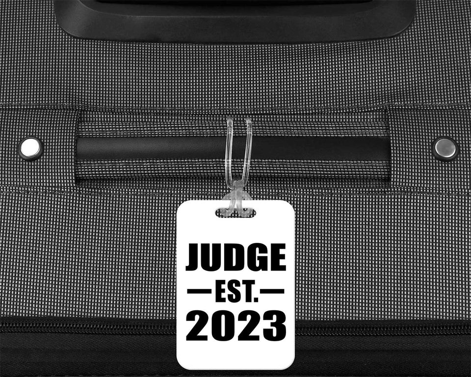 Judge Established EST. 2023 - Luggage Bag Tag