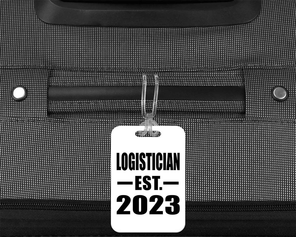 Logistician Established EST. 2023 - Luggage Bag Tag
