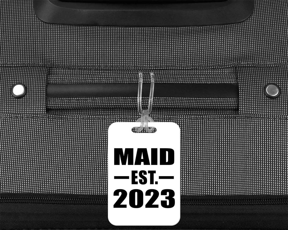 Maid Established EST. 2023 - Luggage Bag Tag