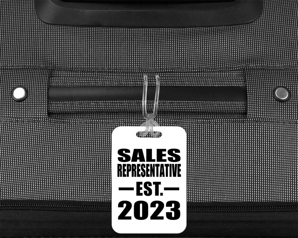Sales Representative Established EST. 2023 - Luggage Bag Tag