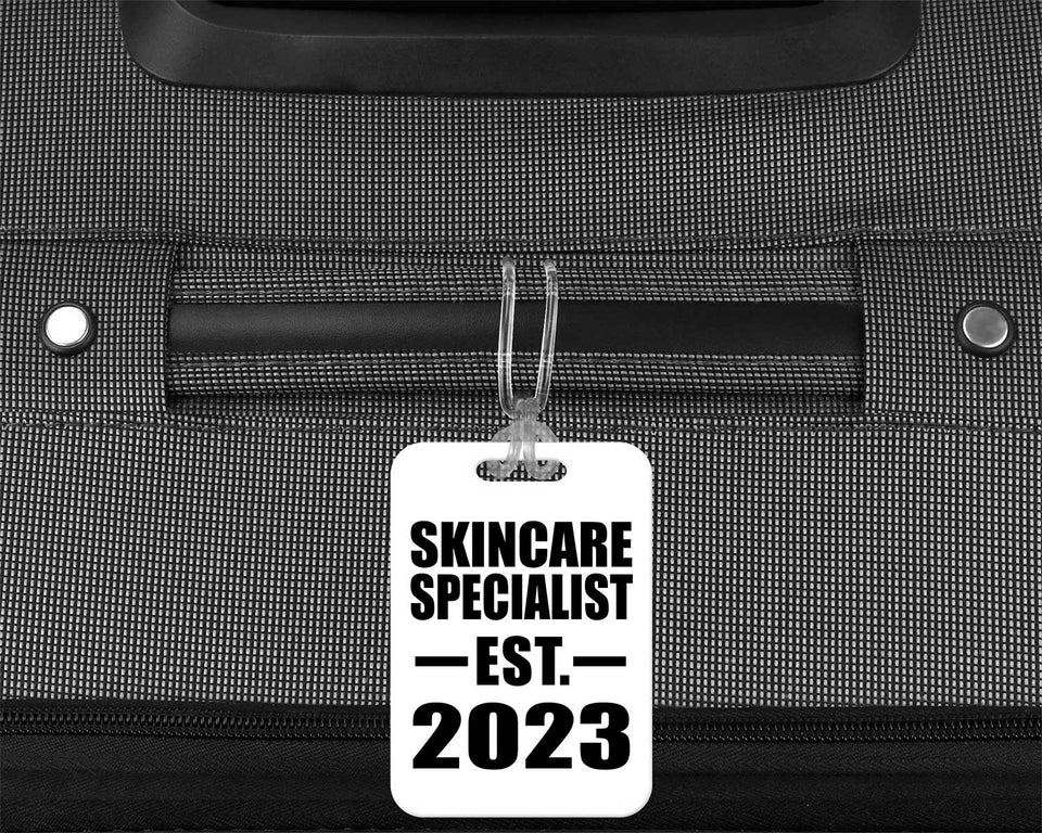 Skincare Specialist Established EST. 2023 - Luggage Bag Tag