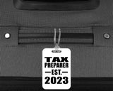 Tax Preparer Established EST. 2023 - Luggage Bag Tag