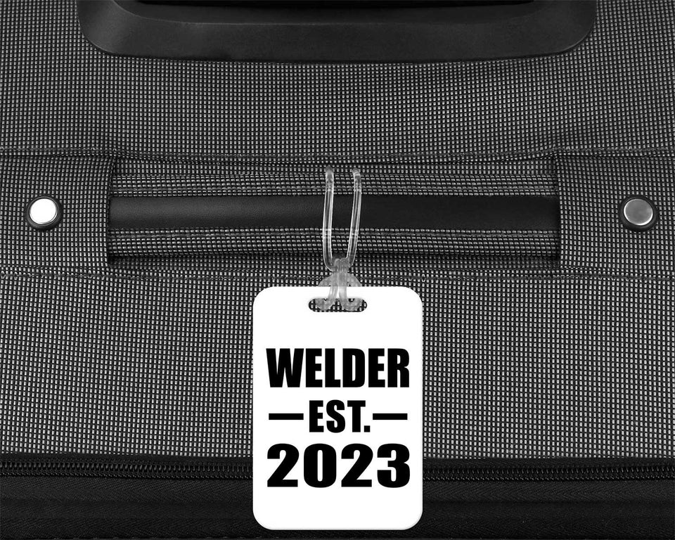 Welder Established EST. 2023 - Luggage Bag Tag
