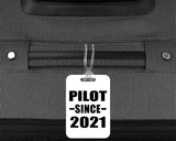 Pilot Since 2021 - Luggage Bag Tag