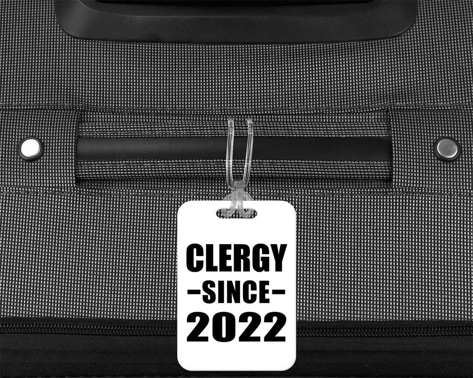 Clergy Since 2022 - Luggage Bag Tag