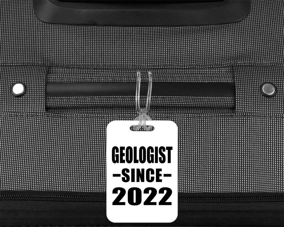 Geologist Since 2022 - Luggage Bag Tag