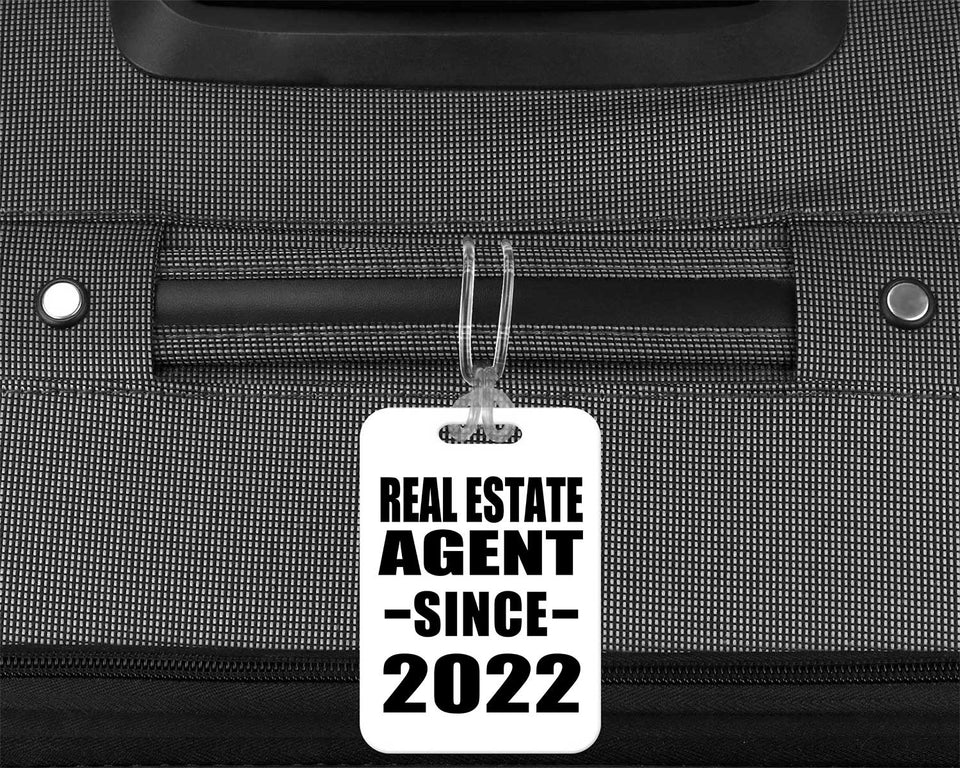 Real Estate Agent Since 2022 - Luggage Bag Tag