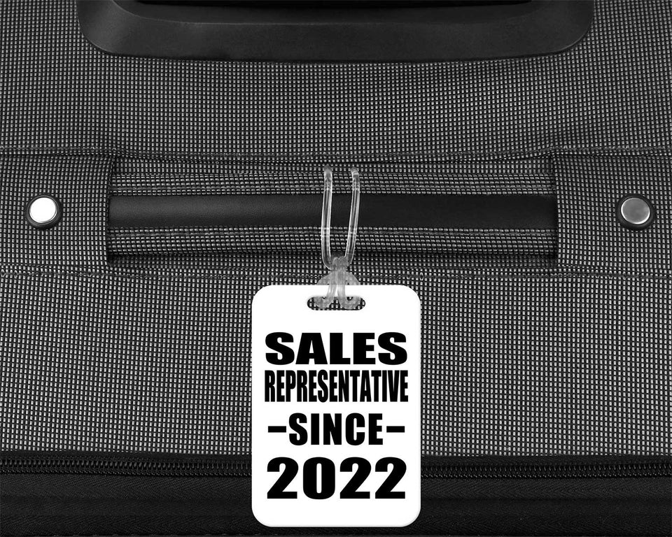 Sales Representative Since 2022 - Luggage Bag Tag