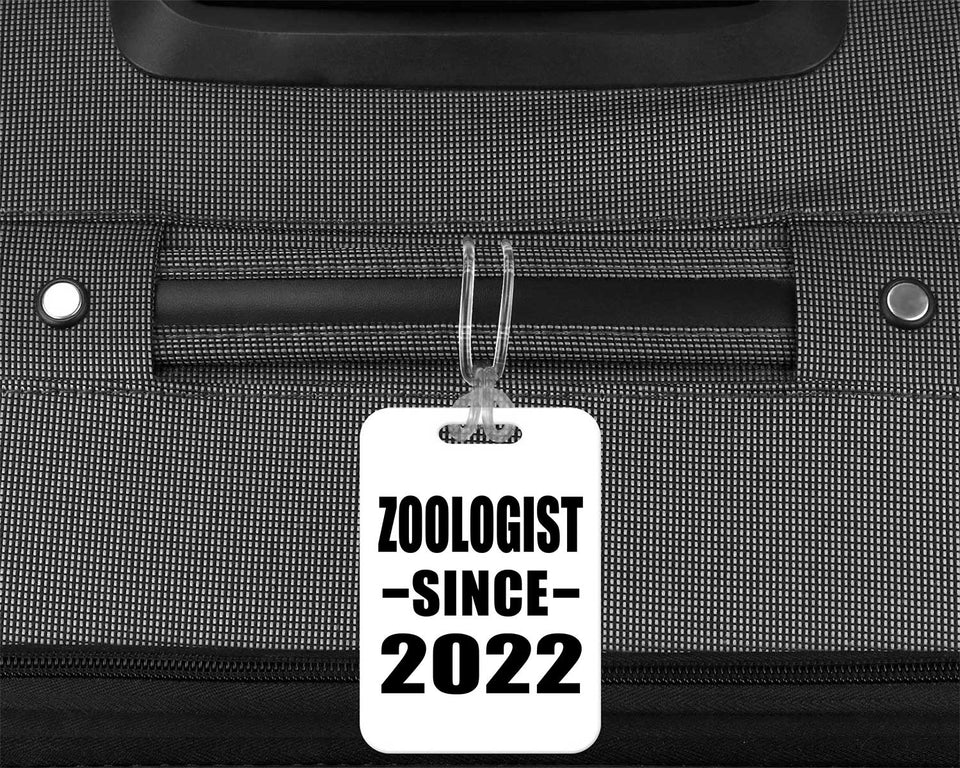 Zoologist Since 2022 - Luggage Bag Tag