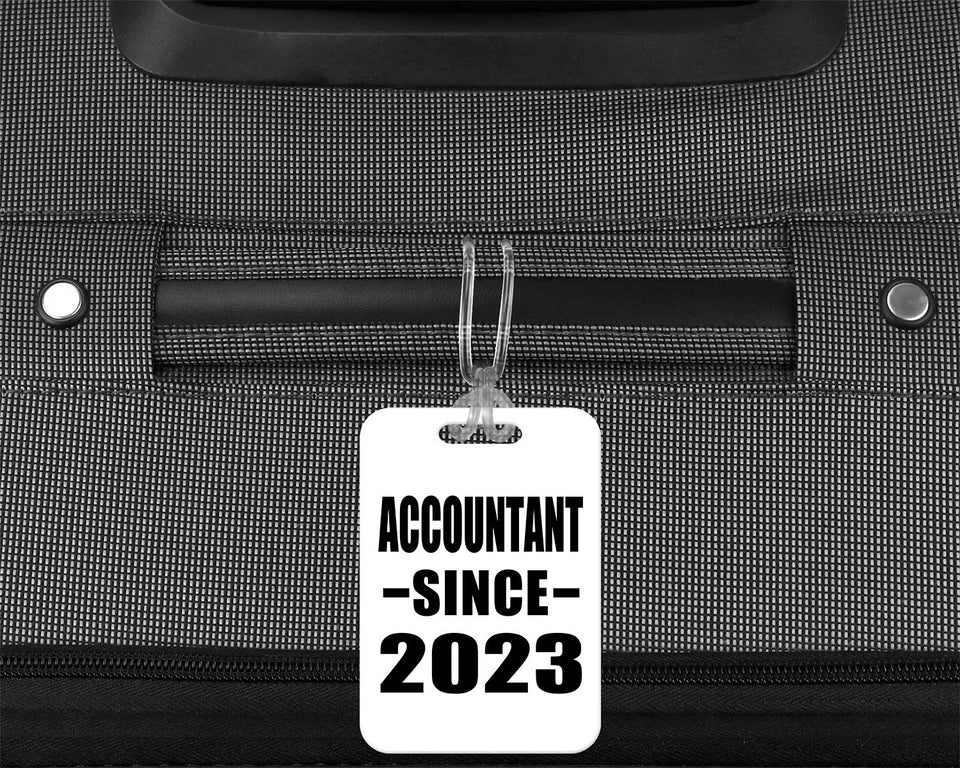 Accountant Since 2023 - Luggage Bag Tag
