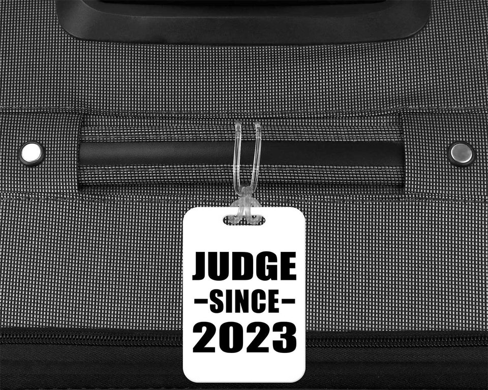 Judge Since 2023 - Luggage Bag Tag