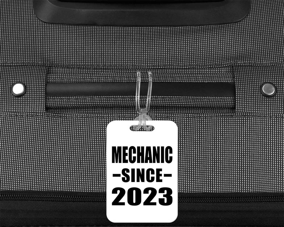 Mechanic Since 2023 - Luggage Bag Tag
