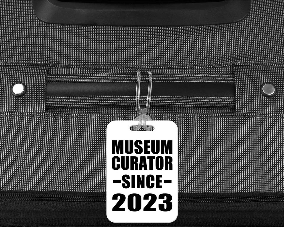 Museum Curator Since 2023 - Luggage Bag Tag