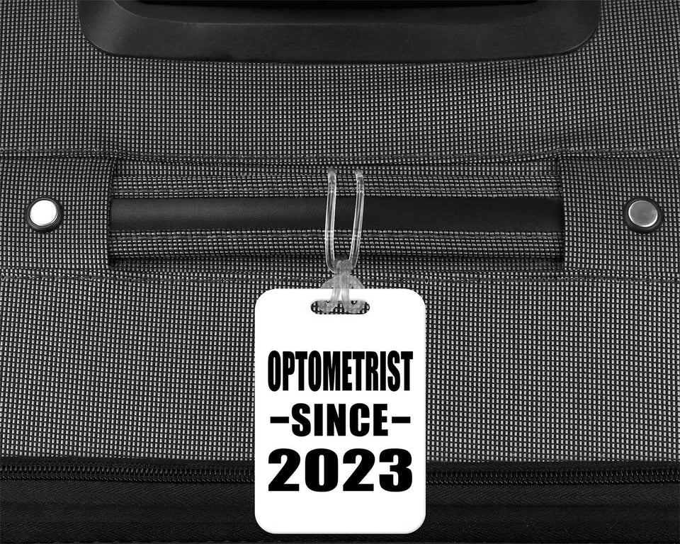 Optometrist Since 2023 - Luggage Bag Tag
