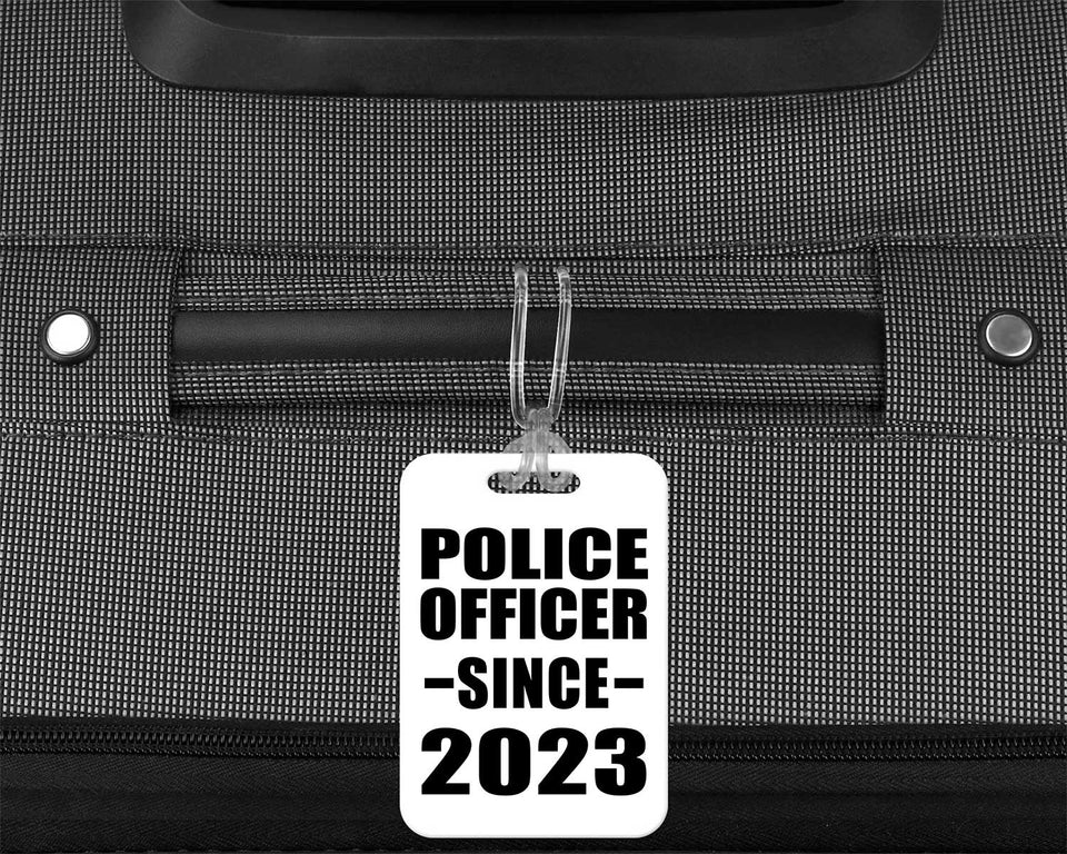 Police Officer Since 2023 - Luggage Bag Tag
