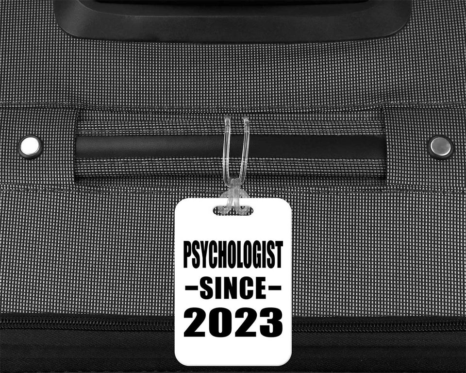 Psychologist Since 2023 - Luggage Bag Tag