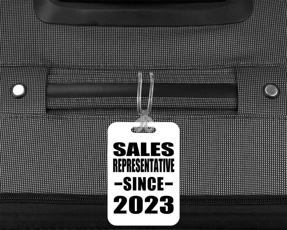 Sales Representative Since 2023 - Luggage Bag Tag
