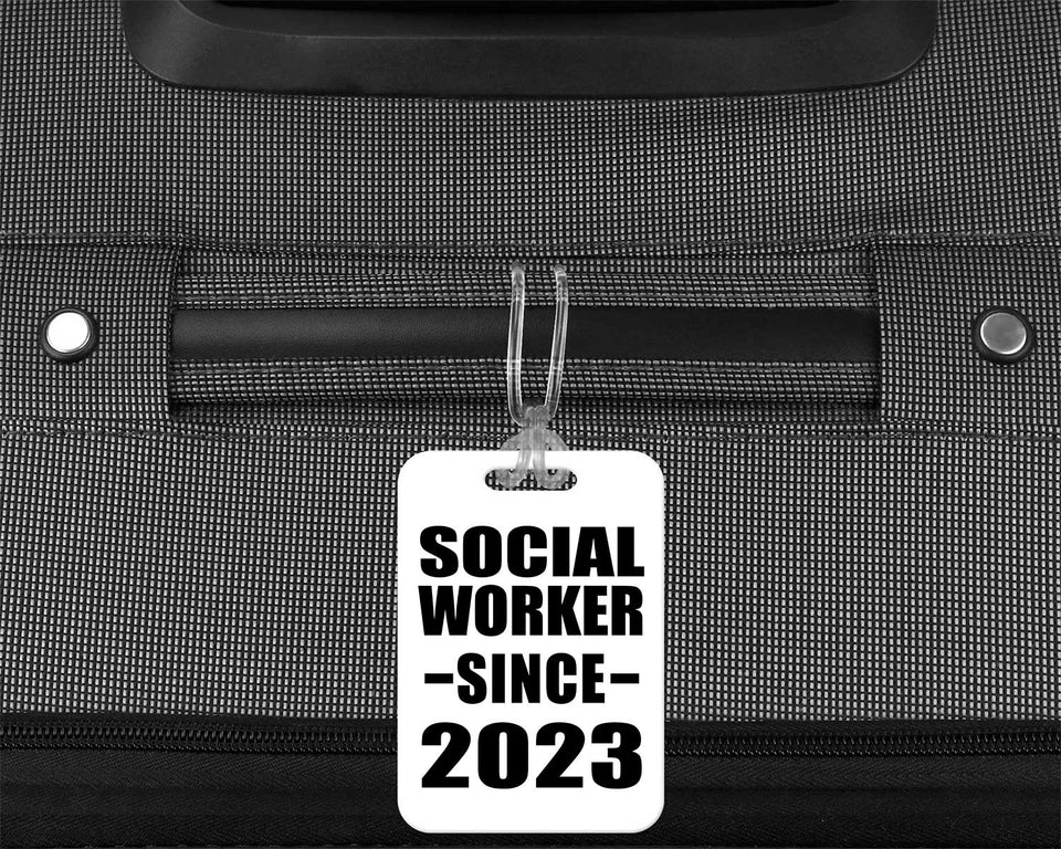 Social Worker Since 2023 - Luggage Bag Tag