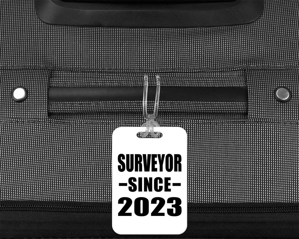 Surveyor Since 2023 - Luggage Bag Tag