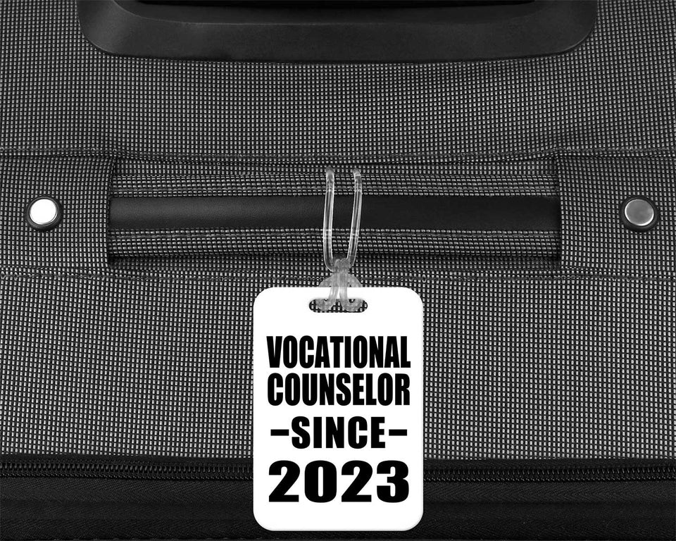 Vocational Counselor Since 2023 - Luggage Bag Tag
