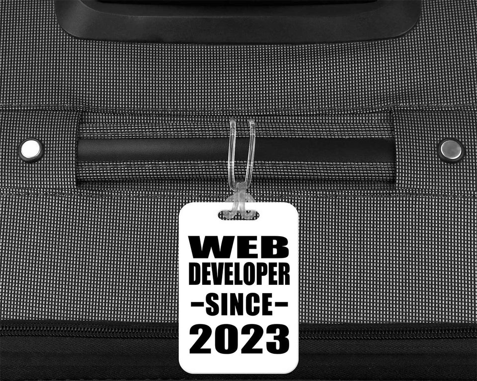 Web Developer Since 2023 - Luggage Bag Tag
